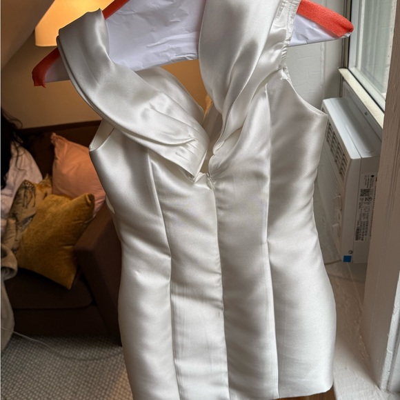 ELLIATT Espousal Dress - Off-Shoulder White Dress